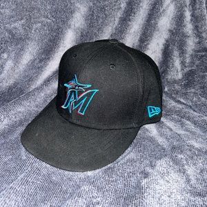 Miami Marlins Fitted Hat 7 1/4